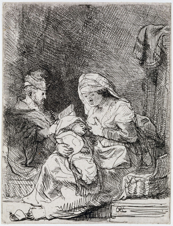  伦勃朗·梵·莱茵 Rembrandt van Rijn——圣母子